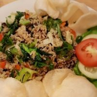 seeweed rice  at Simple Plant  in Yogyakarta