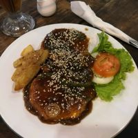 tempeh steak  at Simple Plant  in Yogyakarta