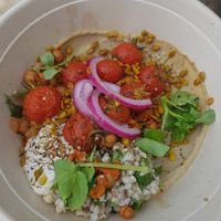 Baba salad at MOTHER - Juice Works in East London