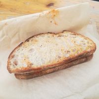 Kimchi toasty at MOTHER - Juice Works in East London