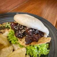 Good environment, good service 
Love their dark sauce hericium , now they have dark sauces bao , taste so good like Hong kong Char Siu 😅 at Pinxin Vegan Cuisine - 品馨蔬食 in Penang