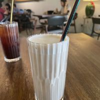 Latte with oat milk  at Pinxin Vegan Cuisine - 品馨蔬食 in Penang