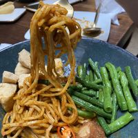 We tried the satay, curry noodles, hokkien mee and everything was really yum!   at Pinxin Vegan Cuisine - 品馨蔬食 in Penang