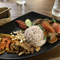 Nasi lemak - curry version  at Pinxin Vegan Cuisine - 品馨蔬食 in Penang