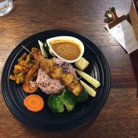 Hericium Satay Rice at Pinxin Vegan Cuisine - 品馨蔬食 in Penang