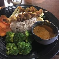 Satay rice  at Pinxin Vegan Cuisine - 品馨蔬食 in Penang