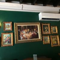 Beautiful paintings at Pinxin Vegan Cuisine - 品馨蔬食 in Penang