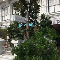 Street sign at Pinxin Vegan Cuisine - 品馨蔬食 in Penang