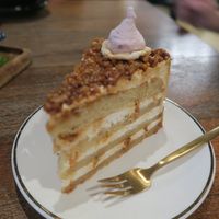 Almond Crunch Cake at Pinxin Vegan Cuisine - 品馨蔬食 in Penang