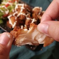 Popshroom made with Hericium mushroom at Pinxin Vegan Cuisine - 品馨蔬食 in Penang