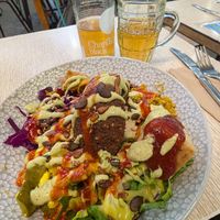 Salad bowl at Smorl's in Brighton