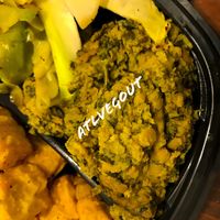 Yellow chana dal with spinach  at Whole Foods Market - Ponce de Leon in Atlanta