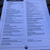 Menu  at Alvarado Street Brewery and Grill in Monterey