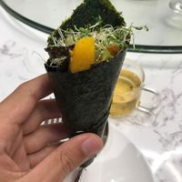 veganized hand roll at Leisurely Veggie 悠蔬食 - Tsim Sha Tsui in Kowloon