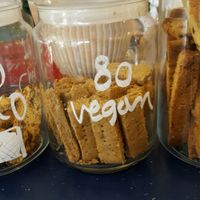 Vegan clearly labeled at Monstyle in Yokosuka