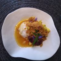 Dessert at ONA in Ares