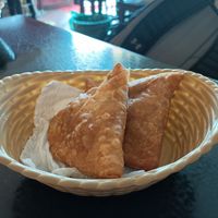 Samosa at Yellow Flower Indian Diner in Suffolk Park