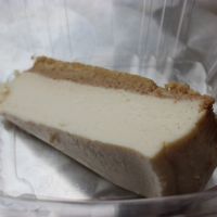 Vegan cheesecake (not raw!) at Greens and Grains in Galloway