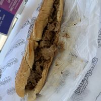 Vegan  cheezesteak   at Greens and Grains in Northfield