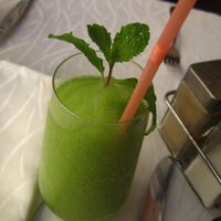 Special mojito at Dona Eutimia in Havana