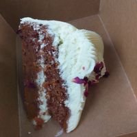Carrot cake at Picnic in Glasgow