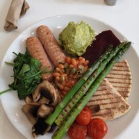 Full breakfast at Picnic in Glasgow