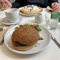 BLT and waffles 💚  at Picnic in Glasgow