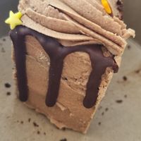 Chocolate and caramel cake at Picnic in Glasgow