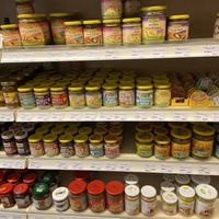 Nut butters  at Vitalia Reformhaus in Reutlingen