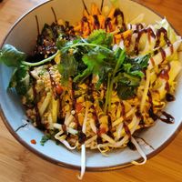 Vegan noodles at An o Ban in Mainz