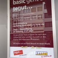 basic wird zu tegut at Basic in Mannheim