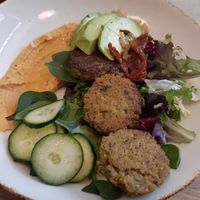 Menu of the day / Main / Falafel bowl at Le Pain Quotidien - Velazquez in Madrid