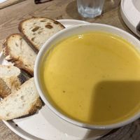 Soup of the dayy  at Le Pain Quotidien - Georges Favon in Geneva