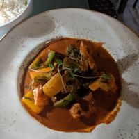 vegetable masala  at The Deck in Providenciales