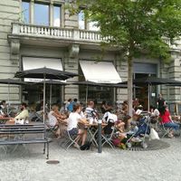 Terrace at Le Pain Quotidien in Zurich