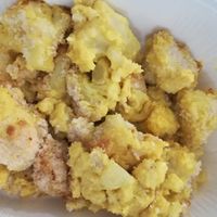 Cavolfiori alla curcuma at Veg Eat in Bergamo