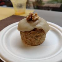 Muffin, amazing at Veg Eat in Bergamo