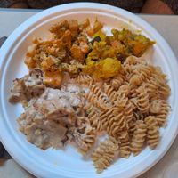 Plato grande at Veg Eat in Bergamo