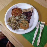 4-course meal at Veg Eat in Bergamo