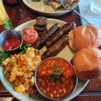 Vegan Bombay Breakfast at Dishoom in Edinburgh