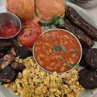 The vegan Bombay  at Dishoom in Edinburgh