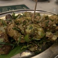 Gunpowder potatoes VG   at Dishoom in Edinburgh