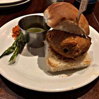 Vada pau at Dishoom in Edinburgh