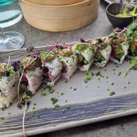 Asparamaki roll at Asia in Oslo