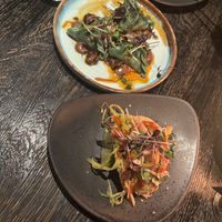 dumplings and taquitos  at Asia in Oslo