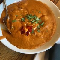 Vegan Tikka Masala with Potatoes and Soy Curls  at Maruti Indian Restaurant  in Portland