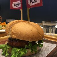 Teryaki (beef) Beyond Burger - delicious! at Green Common - Harbour City in Kowloon