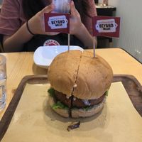 Beyond burger with truffle sauce at Green Common - Harbour City in Kowloon