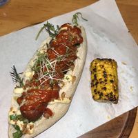 Such a good vegan hotdog !!   at Dogma in Utrecht