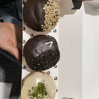 Ferrero Rocher, Cookies and Cream and Pistachio   at The Rolling Donut - Bachelors Walk in Dublin